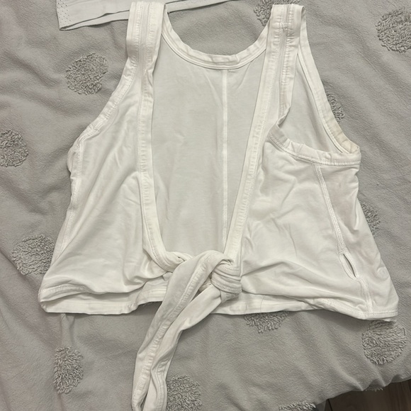 Lululemon Tie back open back tank - Picture 2 of 2